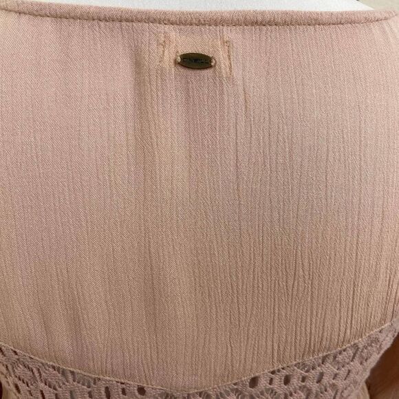 O’Neill Tunic Blouse Scoop Neck Long Sleeve XS - Picture 7 of 8